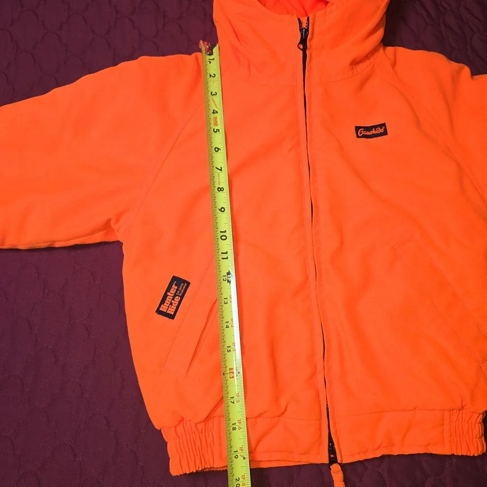 Gamehide Bright Orange Hunting Winter‎ Jackets Kids Small Hunter Hide